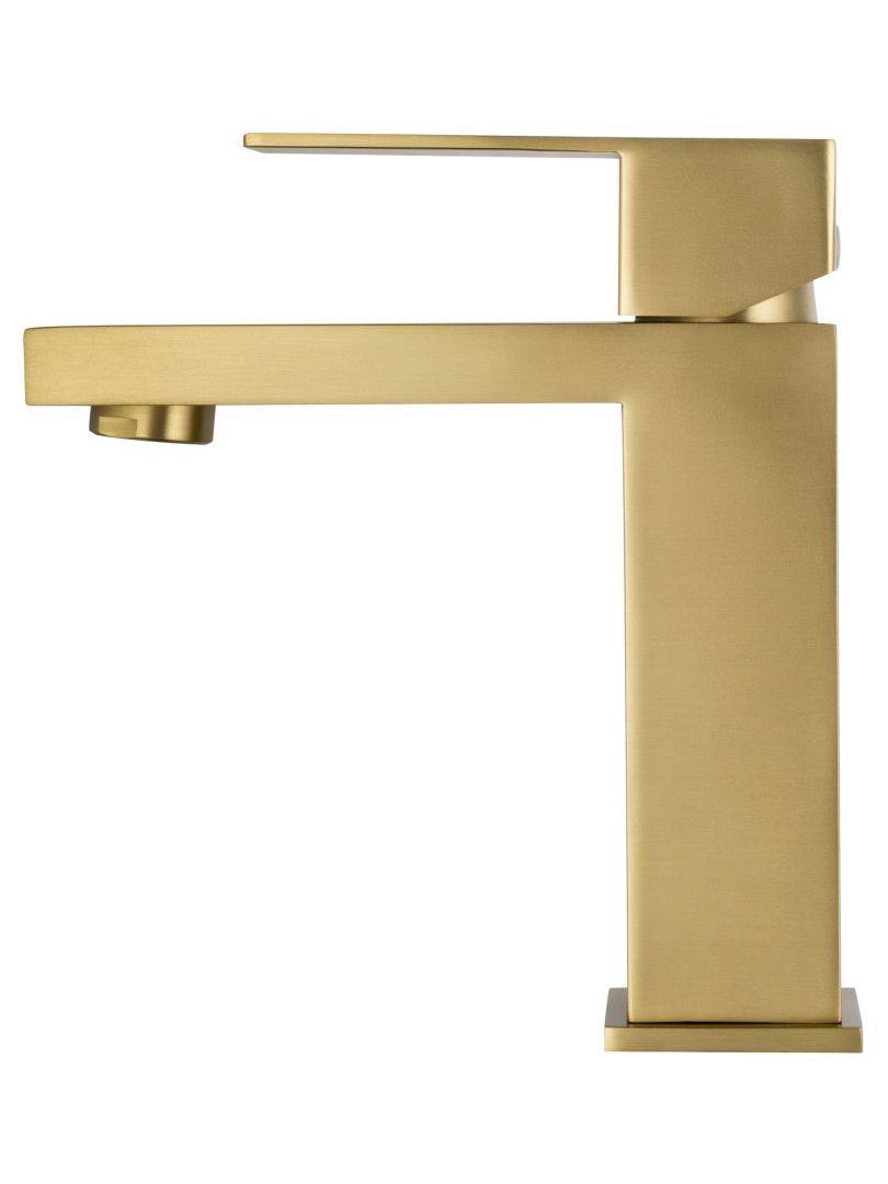 Приобрести смеситель для раковины wonzon & woghand, брашированное золото (ww-a40982-bg)