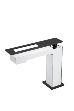 Boheme Смеситель для раковины Q, хром\черный 141-CRB