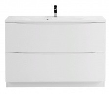 Тумба напольная с раковиной BelBagno MARINO-800-2C-PIA-BL-P 80 см, белый