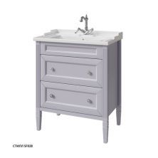 Caprigo Тумба с раковиной ALBION CONCEPT 70 см, фиолетовая