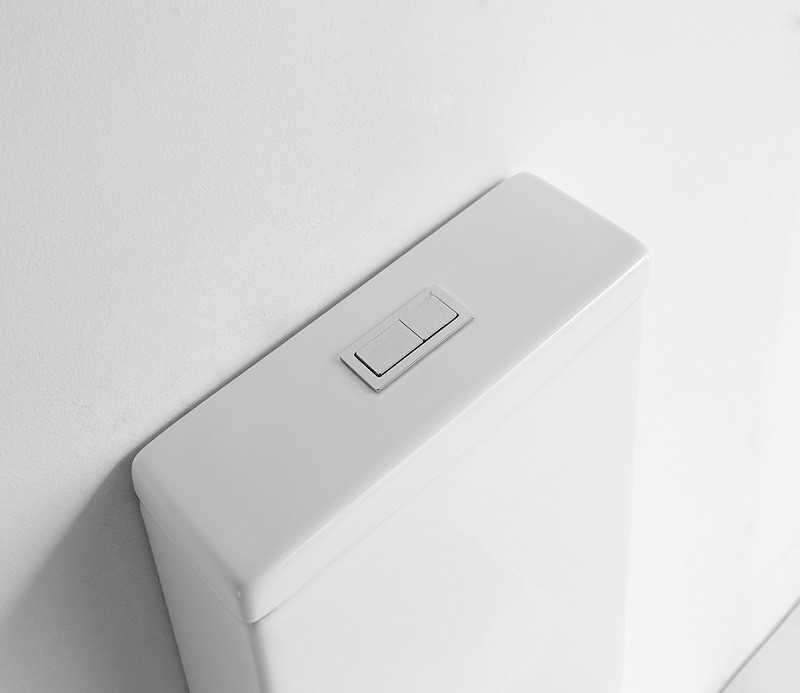 Приобрести унитаз напольный, безободковый с сиденьем ceramalux rimless 2170