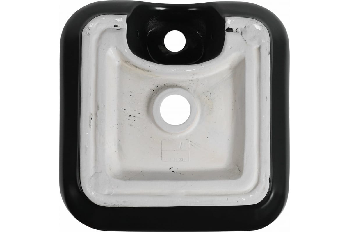 Приобрести aquanet раковина city-2-mb 39х39 см, черный матовый