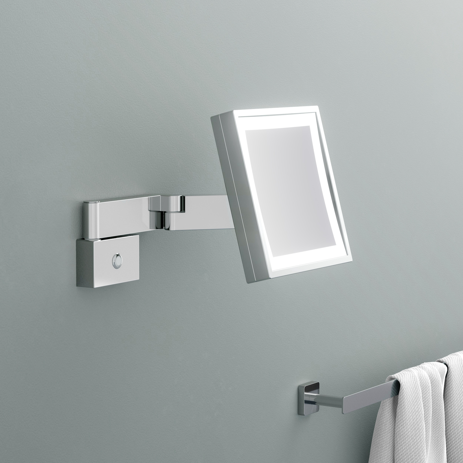 Приобрести зеркало с подсветкой timo selene 10076/00 хром