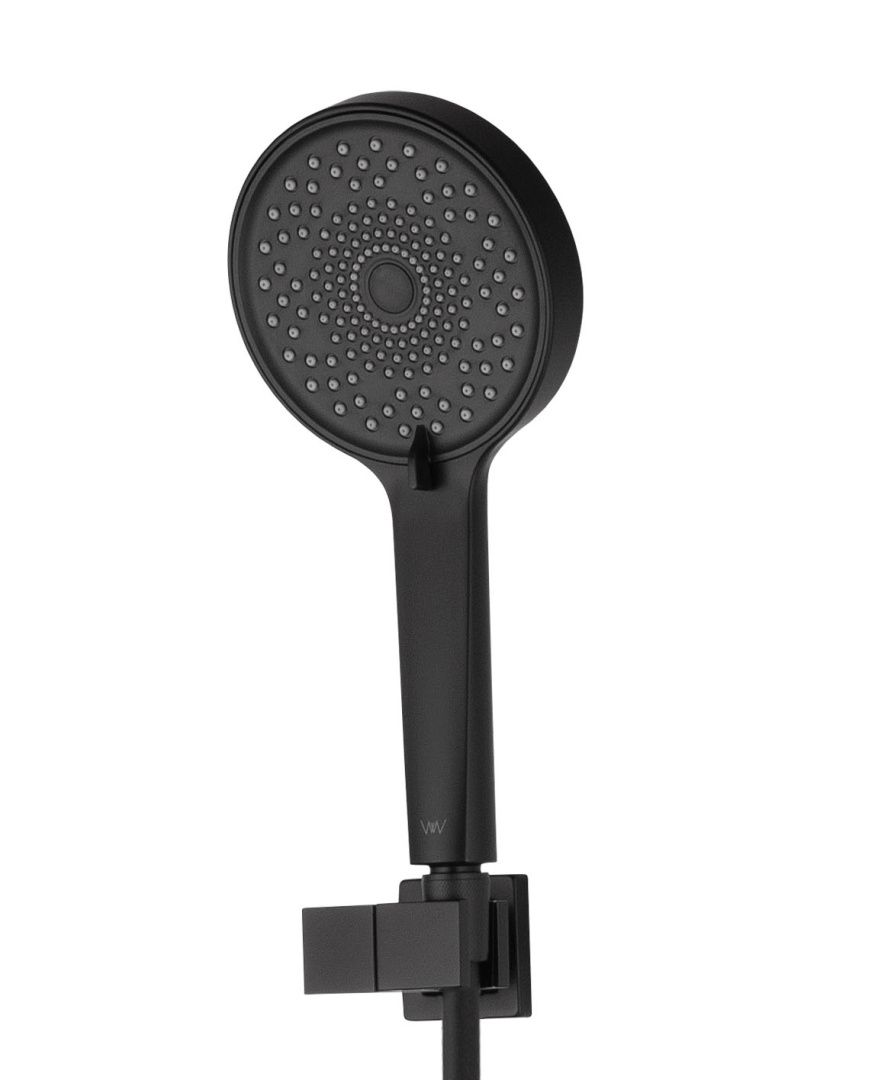 Приобрести смеситель для ванны с душем wonzon & woghand frame, черный матовый (ww-88639010-mb)