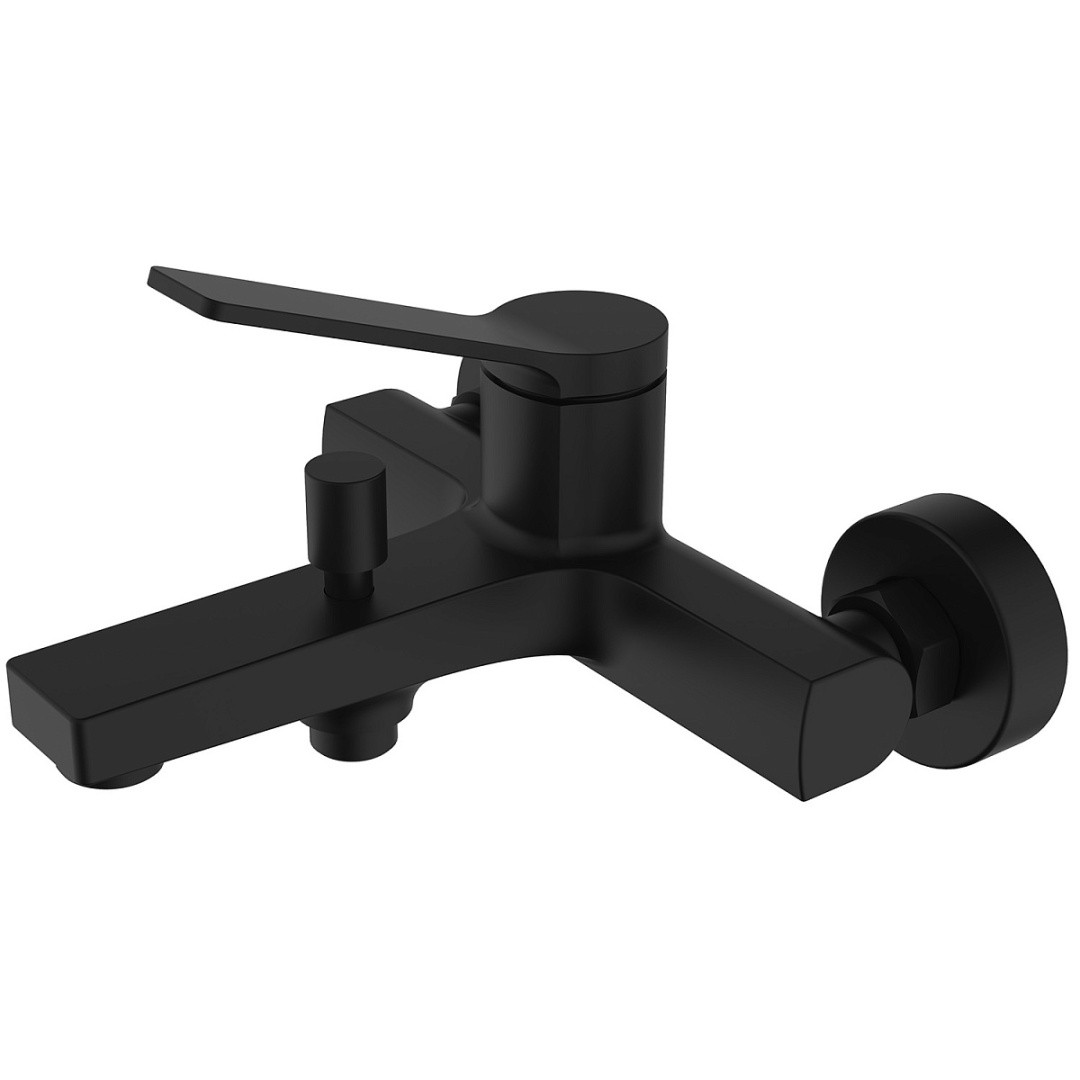 Приобрести azario смеситель для ванны vise с ручным душем, черный az-vsa238330pa