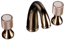 Boheme Смеситель для раковины Royale, врезной, золото 297-Royal