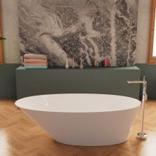 Frank Акриловая ванна F6106 White,178х85 см, отдельностоящая