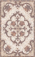 Декор настенный Kerama Marazzi Пантеон Беж узор лаппатированный
