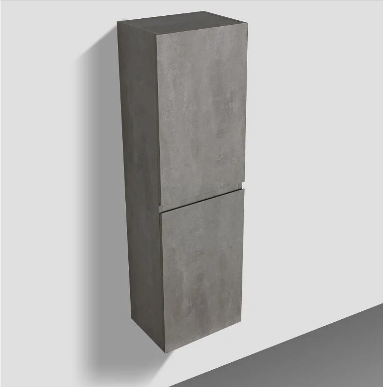 Приобрести пенал подвесной belbagno luce-1700-2a-sc-scm 35х170 см, цемент