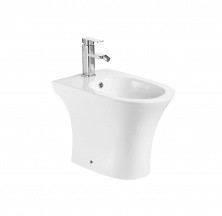 Azario Напольное биде FRETTA ROUND, белое AZ1217C