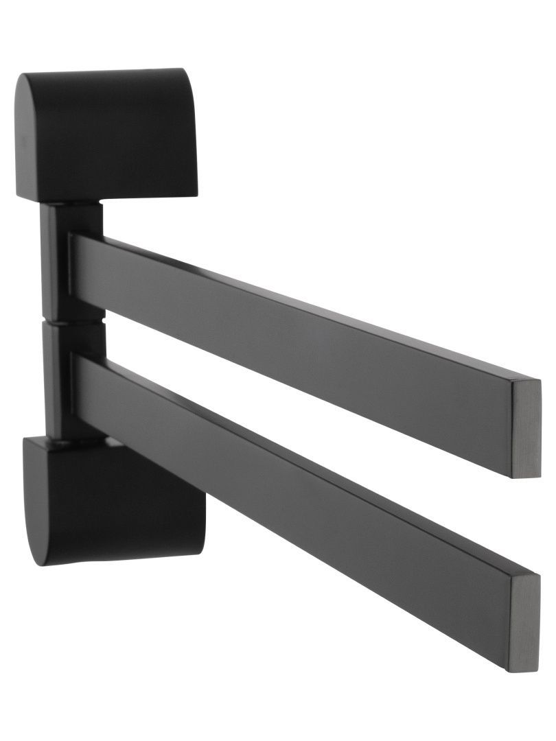 Приобрести полотенцедержатель поворотный wonzon & woghand carbon, черный (ww-7731)