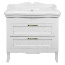 Azario Тумба напольная с раковиной CAROLINA 90/2, 90см. золото, CS00069427
