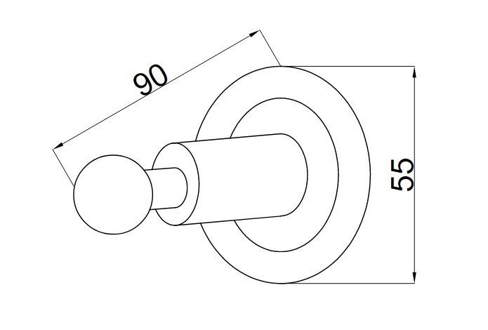 Приобрести boheme крючок для ванной комнаты murano, бронза\кристаллы 10906-crst-br