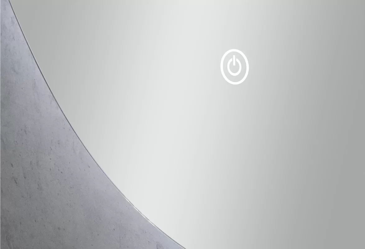 Приобрести continent зеркало с подсветкой voyage 70х100 см, белое