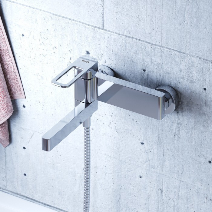 Приобрести iddis смеситель для ванны slide 217мм, хром slisb00i02wa