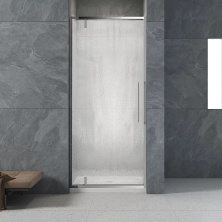 Veconi Душевая дверь Vianno VN-33R, 80x195 см, хром, стекло дождь VN33R-80-06-C7