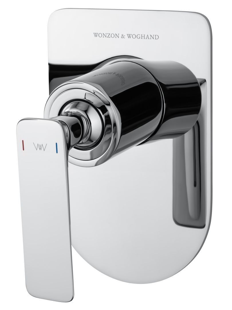 Приобрести смеситель для раковины встраиваемый wonzon & woghand shark, хром (ww-481701-cr)