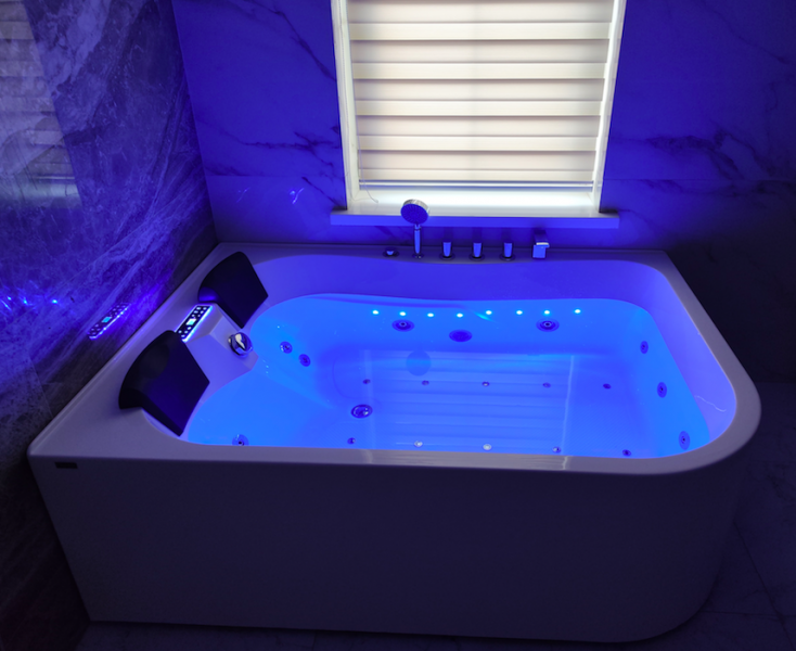 Приобрести frank ванна гидромассажная f152r 170х120 см, асимметричная, левая, белая