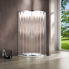 Vincea Душевое ограждение Garda 80х80 см, текстурнное, хром VSQ-1G800CH