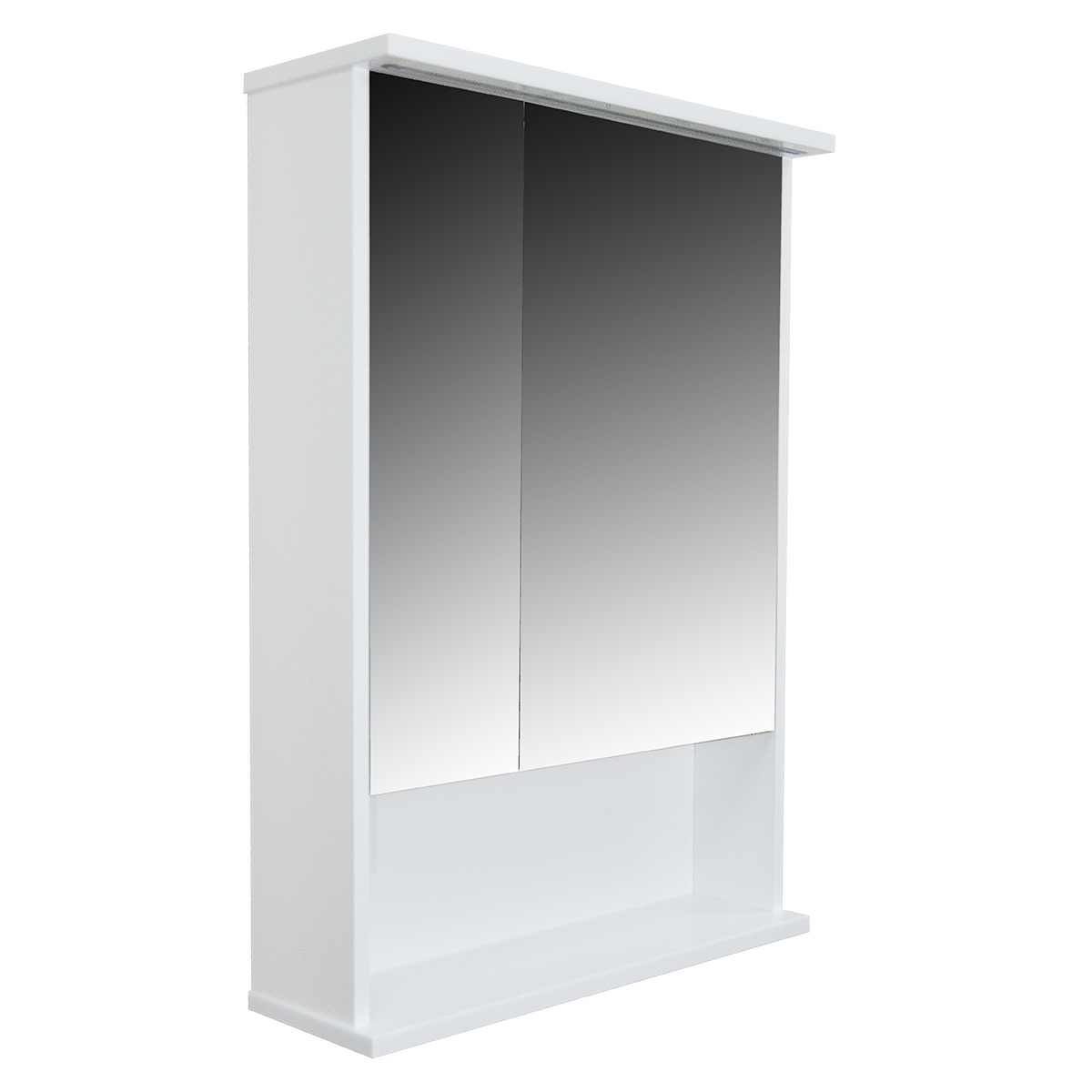 Приобрести loranto зеркало-шкаф арфа 60 60х83,5 см, с подсветкой (cs00046149)