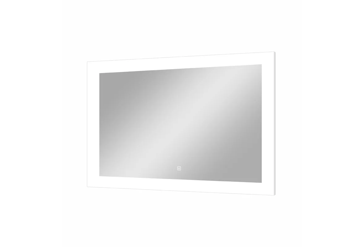 Приобрести continent зеркало с подсветкой relax 80х60 см, белое