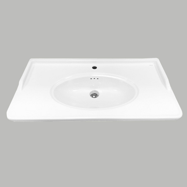 Приобрести сomforty тумба с раковиной "павия-100" белый глянец