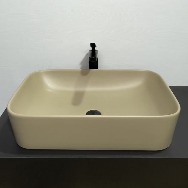 Приобрести comforty раковина 78575mc-60 60х41 см, капучино матовая