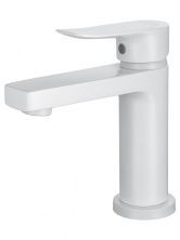 Смеситель для раковины WONZON & WOGHAND Blend, Белый матовый (WW-A40222-MW)