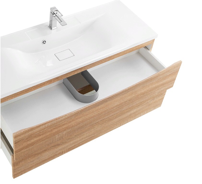 Приобрести тумба подвесная с раковиной belbagno marino-1200-2c-so-wo-p 120 см, rovere bianco