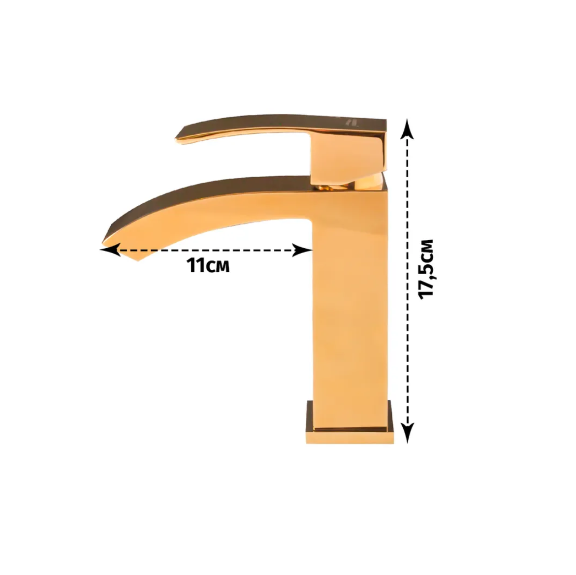 Приобрести grocenberg смеситель для раковины, золотой gb2007go