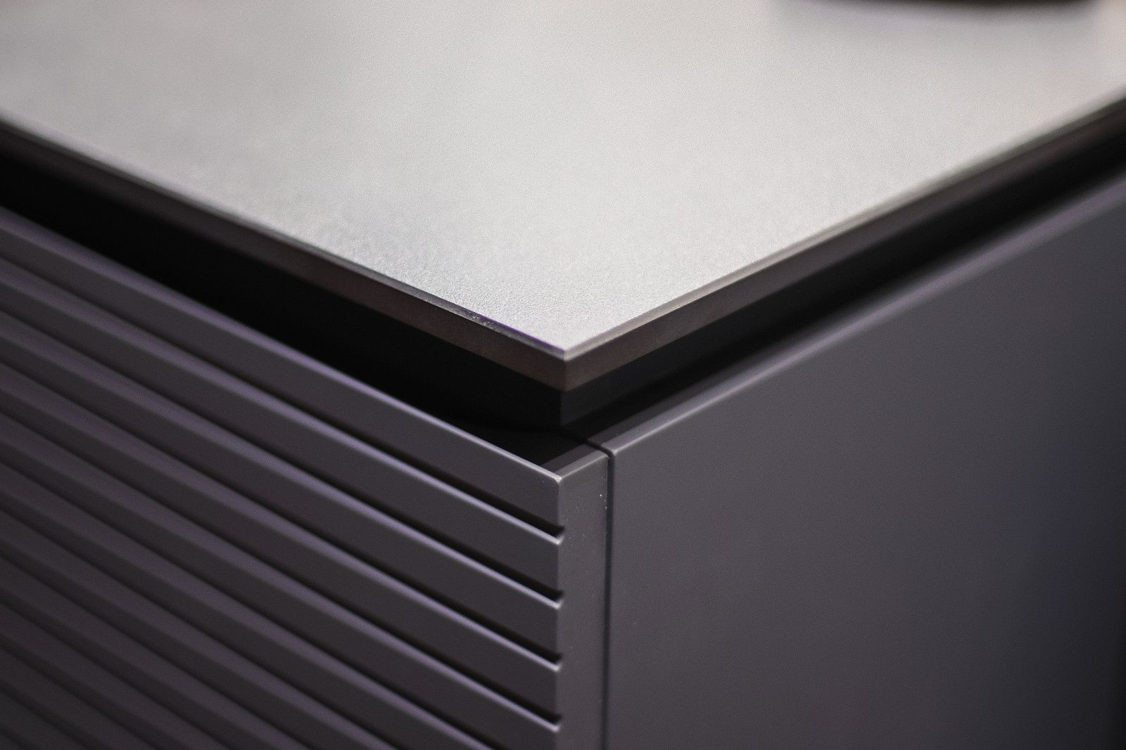 Приобрести jorno тумба подвесная stone 120 см со столешницей, антрацит