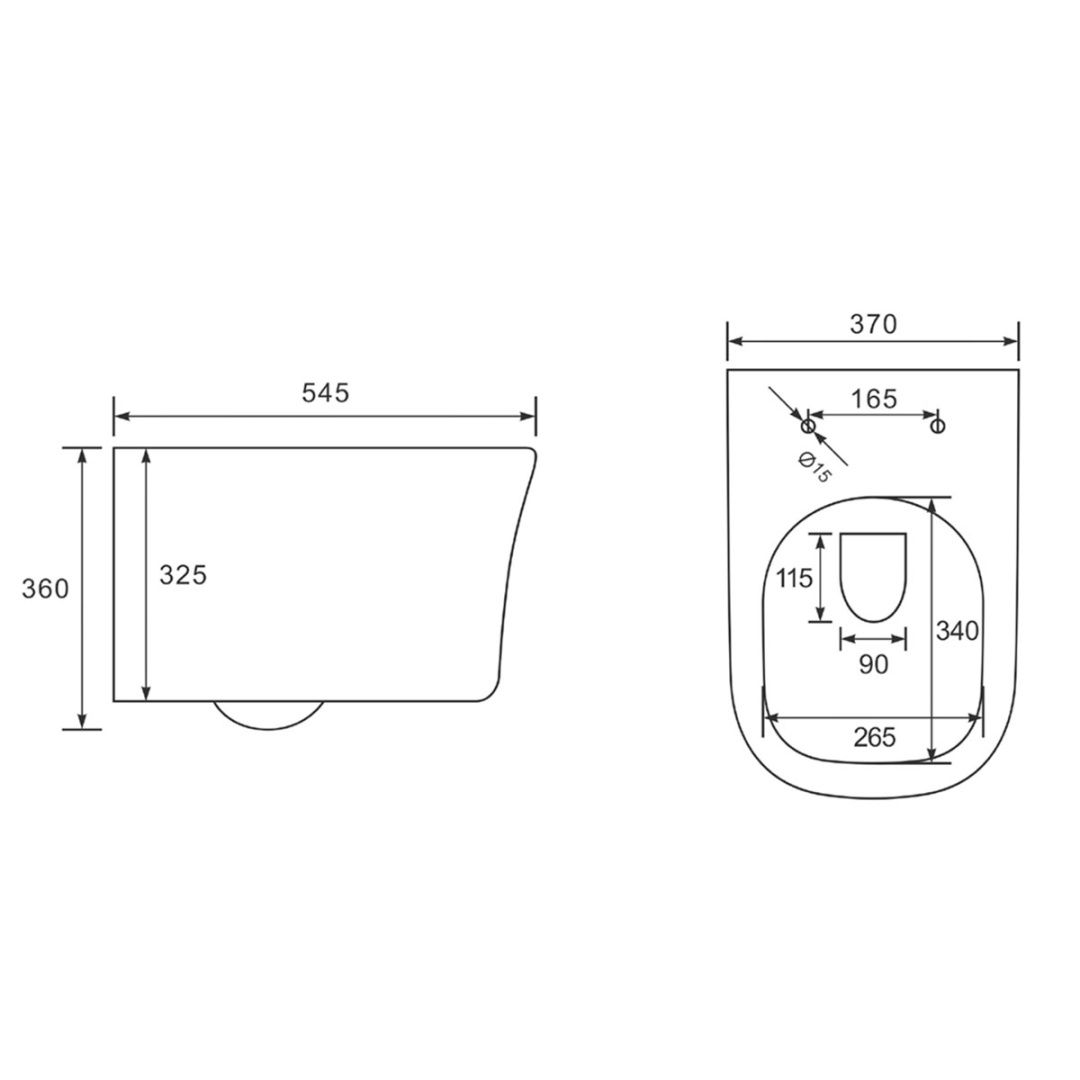 Приобрести vincea унитаз подвесной arco, ультратонкое сиденье, микролифт, белый vt1-36