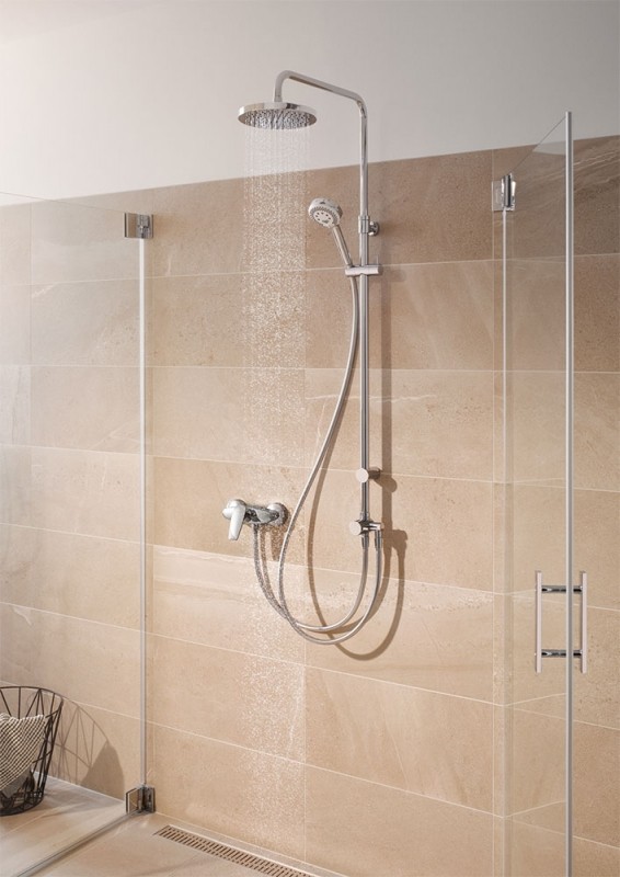 Приобрести kludi pure&solid однорычажный смеситель для душа, арт. 348410575