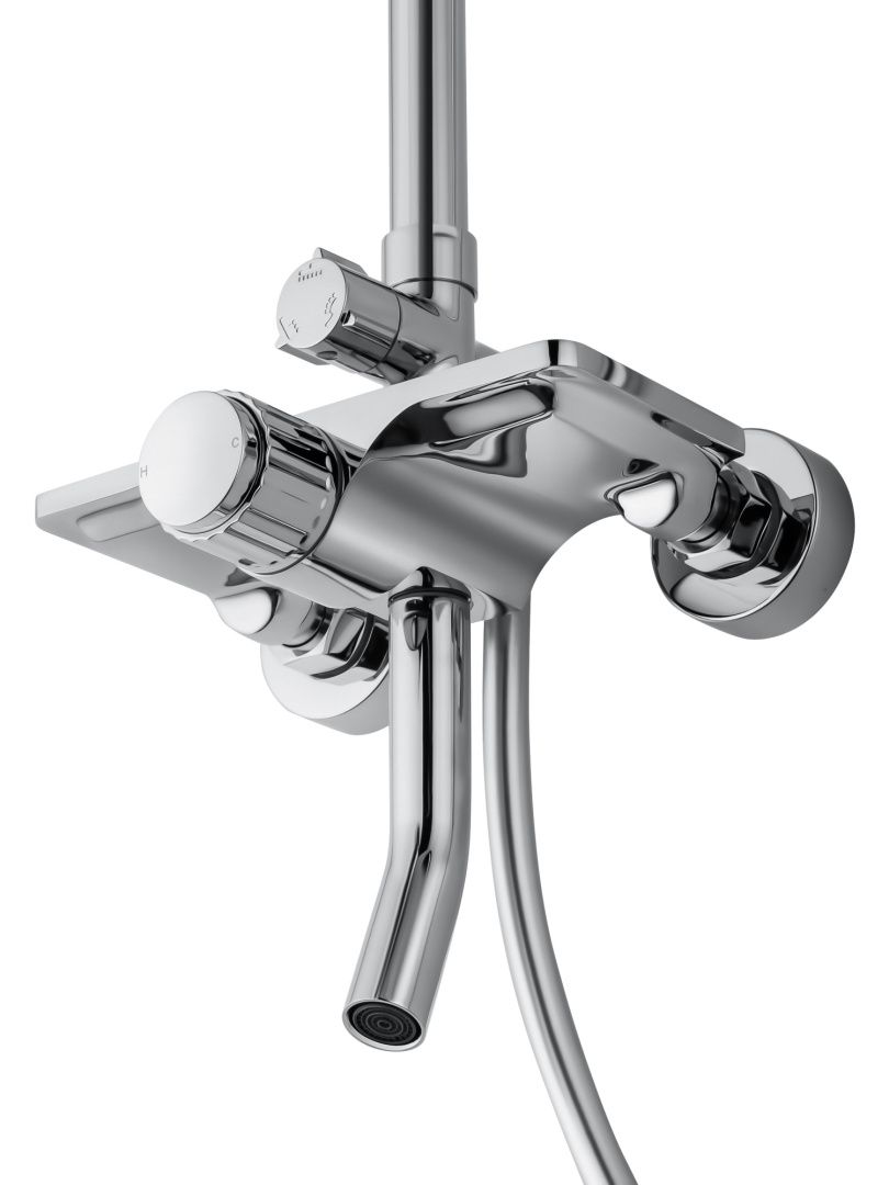 Приобрести душевая система wonzon & woghand click, хром (ww-n3s962-cr)