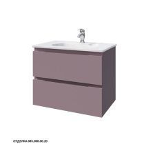 Caprigo Тумба с раковиной SYDNEY 75 см, лиловая, эмаль