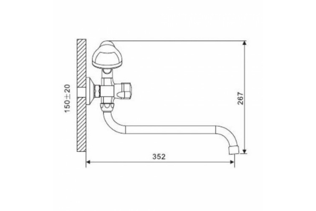 Приобрести gappo смеситель для ванны и душа g2244, хром 86600