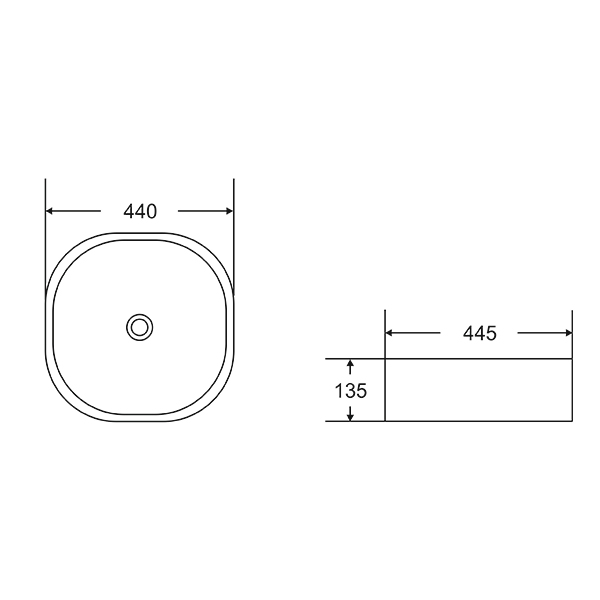Приобрести mirsant раковина чаша shell-0318 44х44 см, белая ут000027696