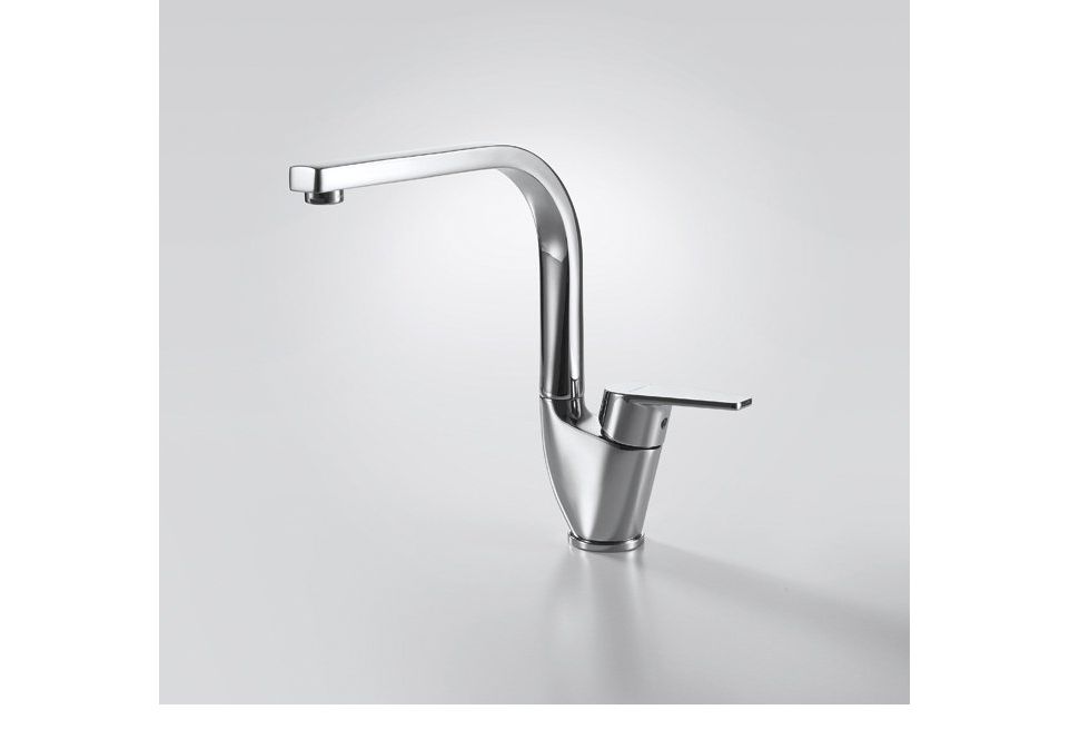 Приобрести смеситель для кухни bravat line f75299c-2