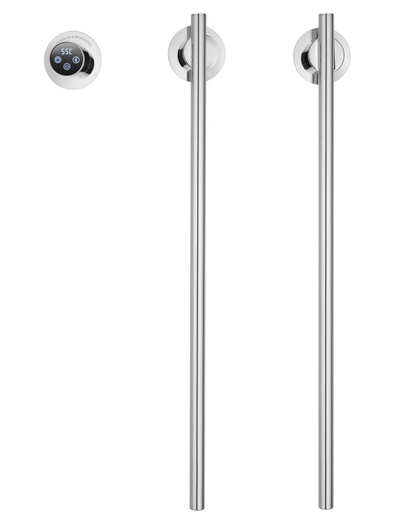 Приобрести полотенцесушитель электрический встраиваемый wonzon & woghand dortmund, хром (ww-a362-cr)