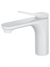 Смеситель для раковины WONZON & WOGHAND, Белый матовый (WW-A40482-MW)