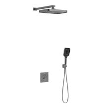 Vincea Встраиваемая душевая система с термостатом, оружейная сталь VSFW-321MT1GM