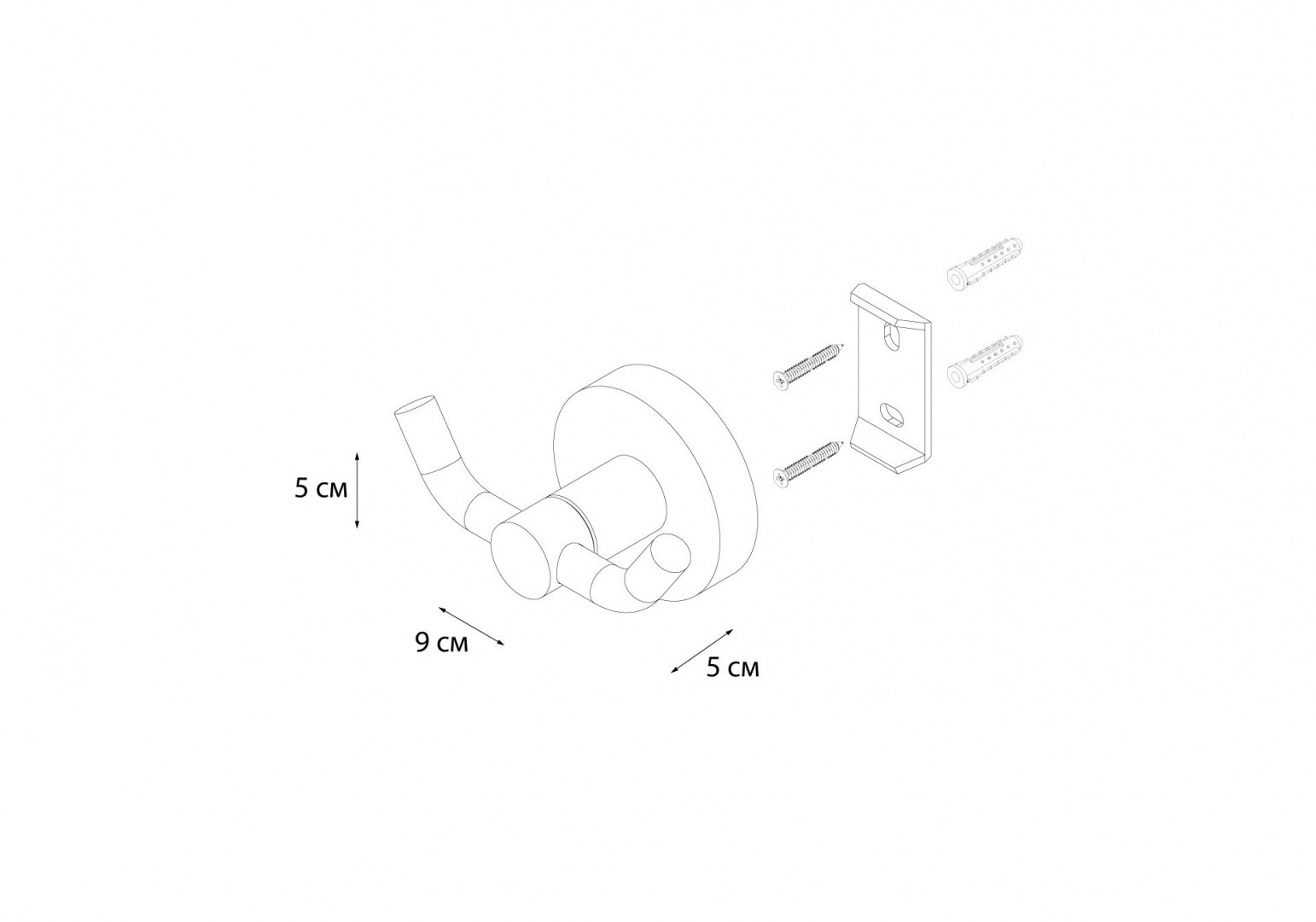 Приобрести fx-51505 modern крючок двойной