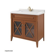 Caprigo Тумба с раковиной напольная Napoli Promo 90 см, натуральное дерево 33619UV-B168