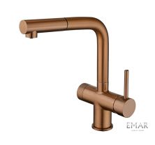 Emar Смеситель для кухни, медь ЕС - 7026 PVD Coppery