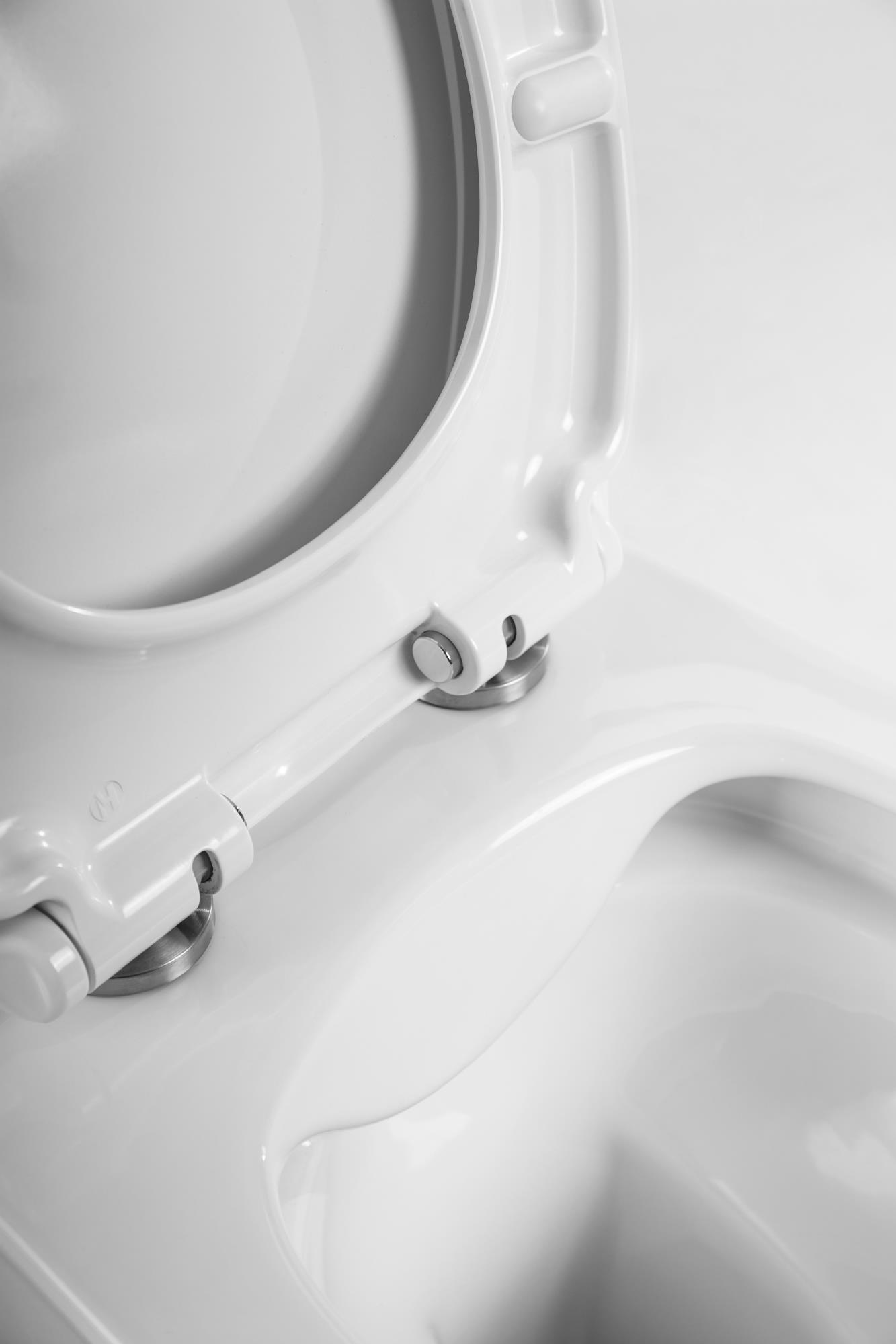 Приобрести belbagno унитаз безободковый подвесной acqua с сиденьем дюропласт, микролифт, белый bb340chr/bb2020sc