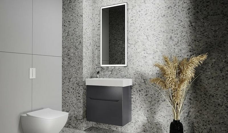 Приобрести jorno тумба подвесная folk 65 см, антрацит