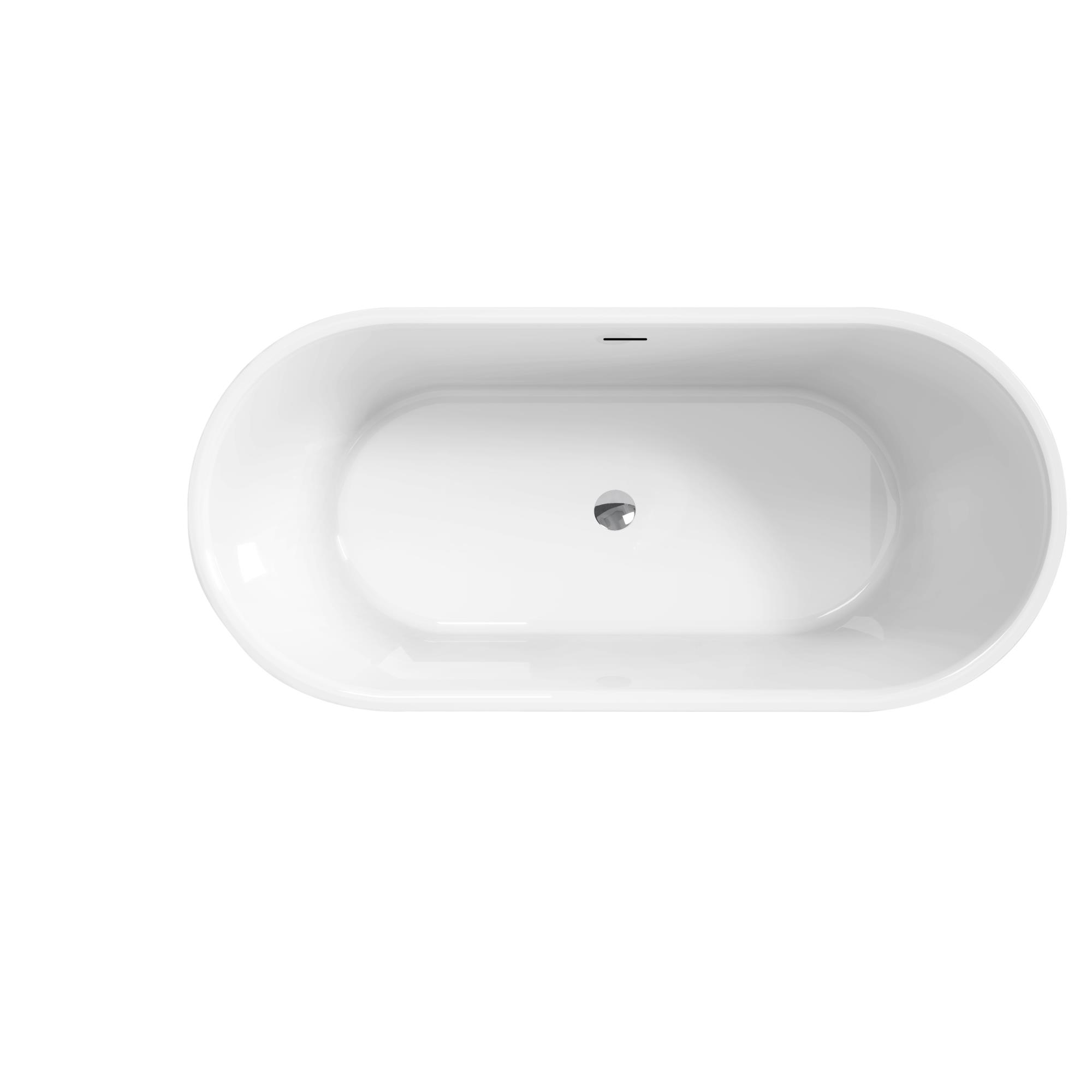 Приобрести belbagno акриловая ванна 170х78 см, отдельно стоящая, белая bb709-1700-780