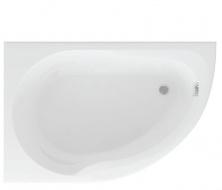 Акриловая ванна асимметричная Aquatek Вирго L 150x100 см
