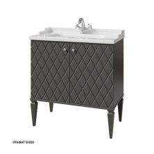 Caprigo Тумба с раковиной ROMA 80 см, графит