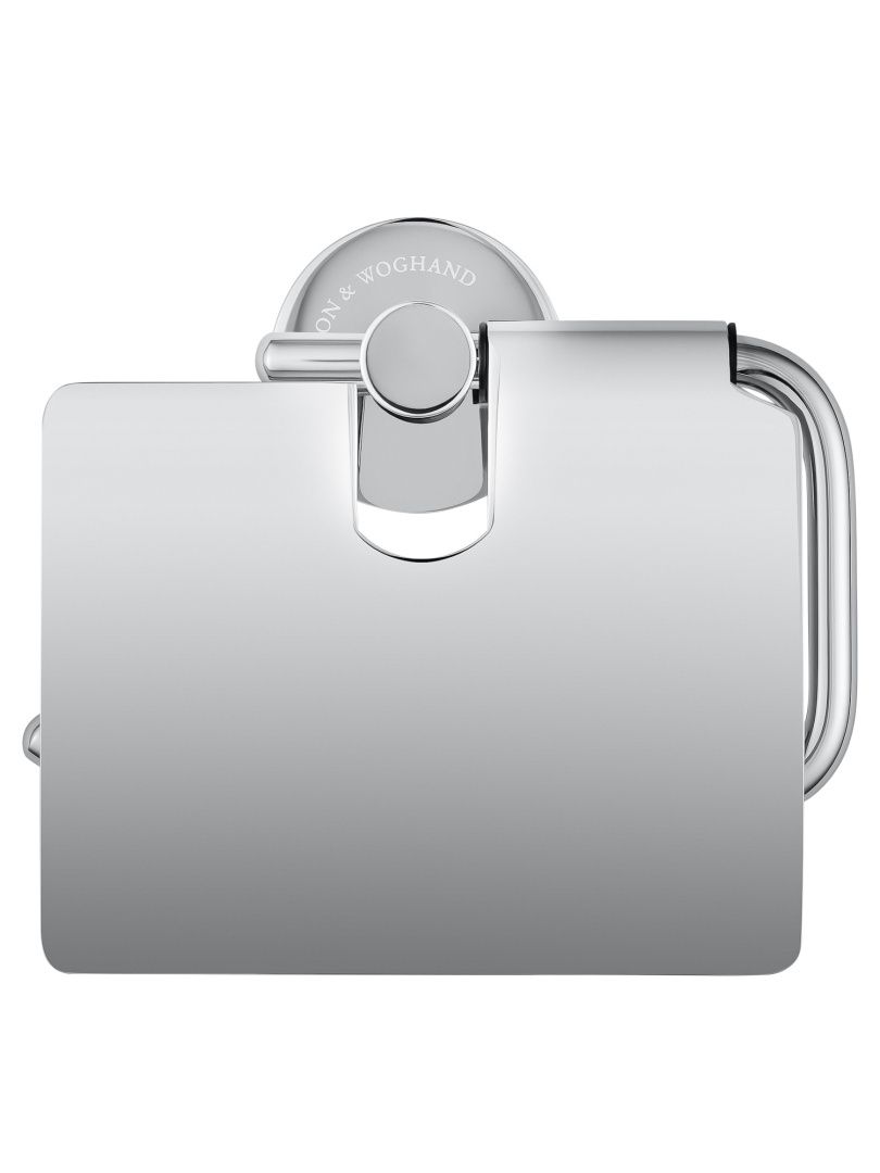 Приобрести держатель для туалетной бумаги с крышкой wonzon & woghand easy, хром (ww-8126)